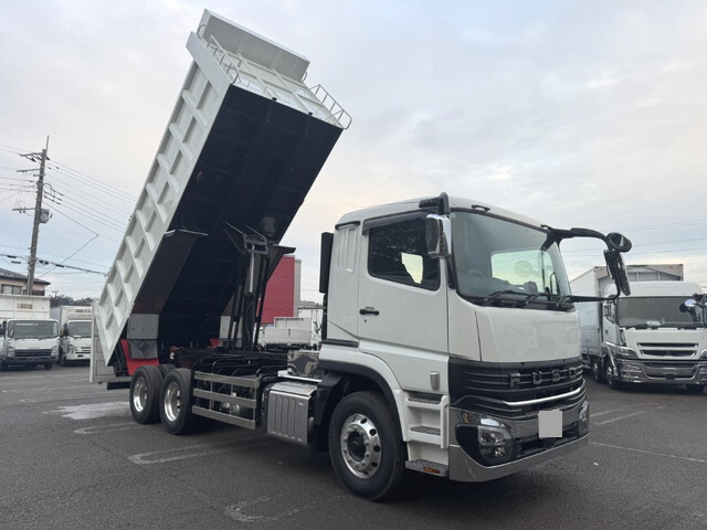 三菱ふそうスーパーグレート深ダンプ（土砂禁ダンプ）大型（10t）[写真03]