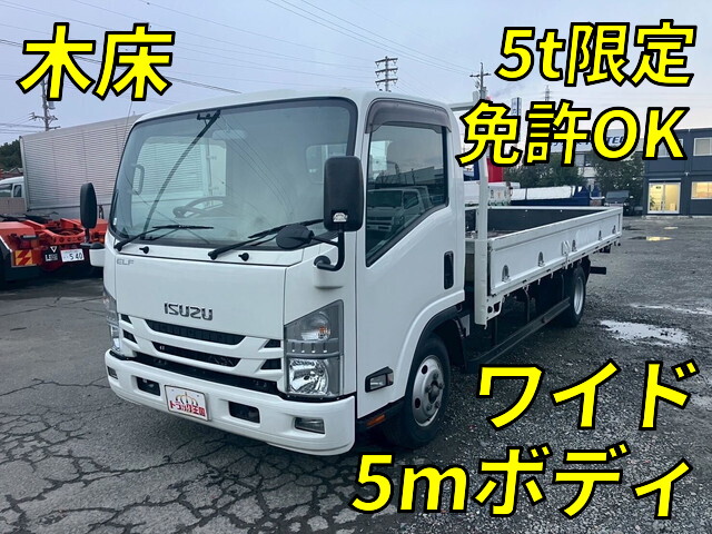 いすゞエルフ平ボディ小型（2t・3t）TRG-NPR85AR [写真01]