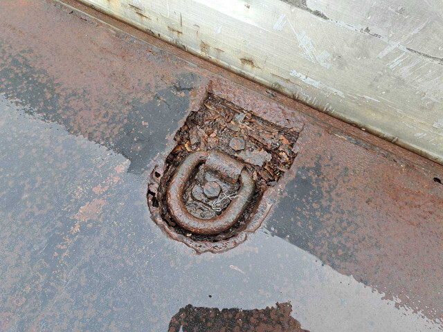 日本フルハーフその他の車種煽付平床式トレーラー大型（10t）[写真10]