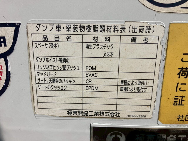 三菱ふそうキャンターダンプ小型（2t・3t）[写真18]