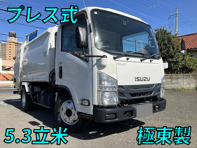 いすゞエルフパッカー車（塵芥車）2016年(平成28年)TPG-NMR85N