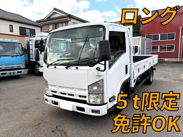 いすゞエルフ平ボディ2009年(平成21年)BKG-NLR85AR