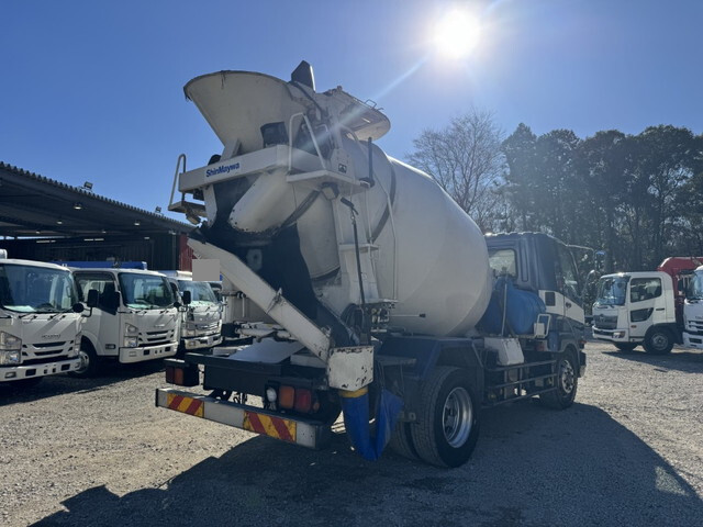 三菱ふそうファイターミキサー車（コンクリートミキサー）増トン（6t・8t）[写真04]