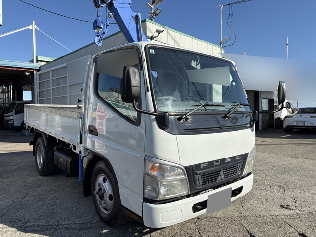 三菱ふそうキャンタークレーン付2007年(平成19年)PDG-FE73D