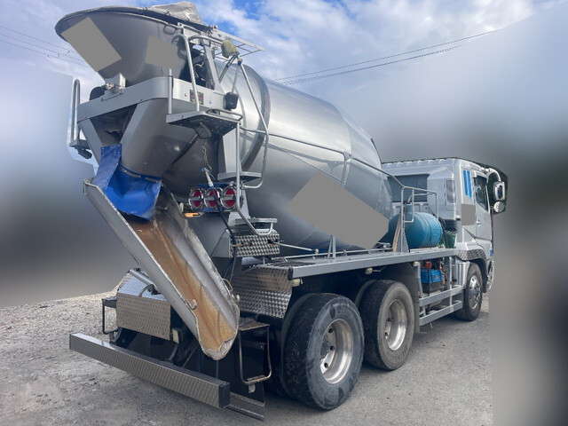 三菱ふそうスーパーグレートミキサー車（コンクリートミキサー）大型（10t）[写真02]