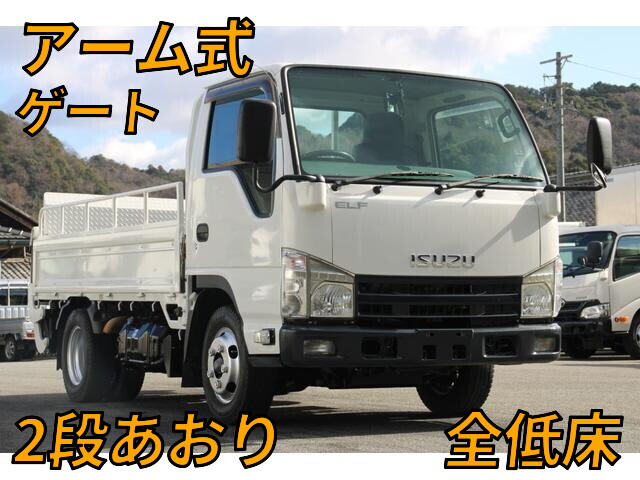 いすゞエルフ平ボディ2009年(平成21年)BKG-NHR85A