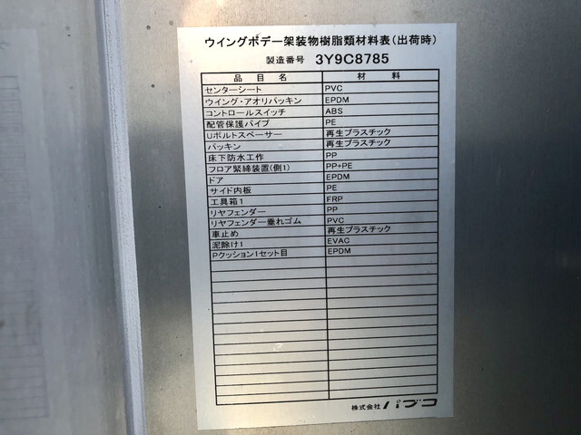 三菱ふそうファイターアルミウイング中型（4t）[写真40]