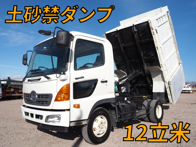 日野レンジャー深ダンプ（土砂禁ダンプ）2014年(平成26年)TKG-FC9JCAP