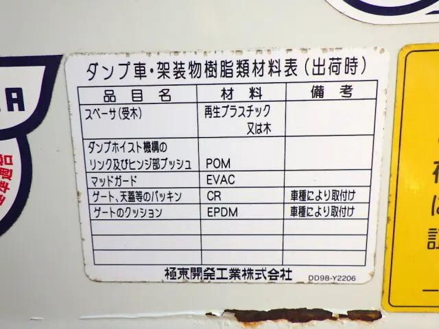 三菱ふそうキャンターダンプ小型（2t・3t）[写真20]