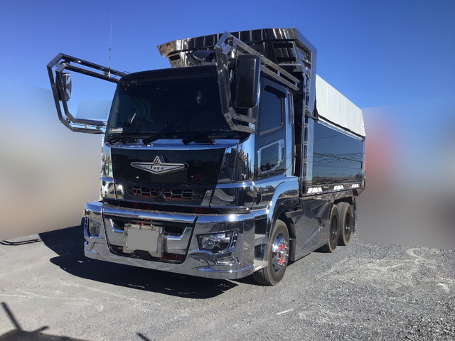 三菱ふそうスーパーグレート深ダンプ（土砂禁ダンプ）大型（10t）[写真04]