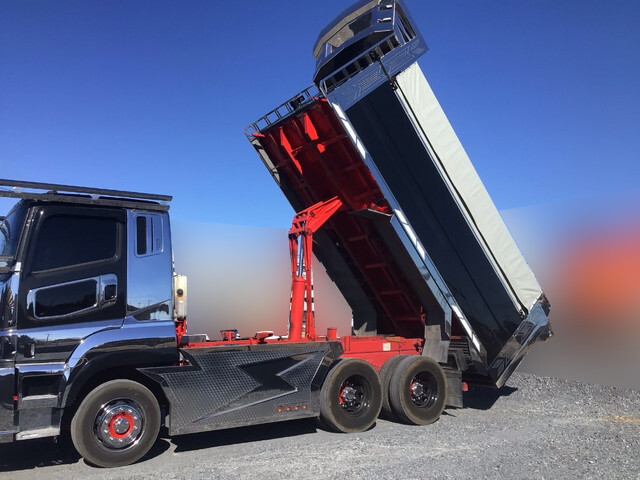 三菱ふそうスーパーグレート深ダンプ（土砂禁ダンプ）大型（10t）[写真09]