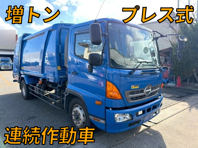 日野レンジャーパッカー車（塵芥車）2018年(平成30年)QKG-FJ7JGAA