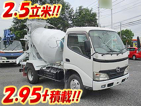 日野デュトロミキサー車（コンクリートミキサー）小型（2t・3t）BDG-XZU304E [写真01]