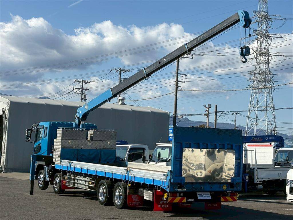 三菱ふそうスーパーグレートセーフティクレーン4段大型（10t）[写真13]