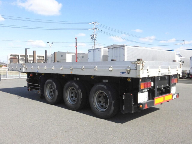 その他のメーカーその他の車種煽付平床式トレーラー大型（10t）[写真02]