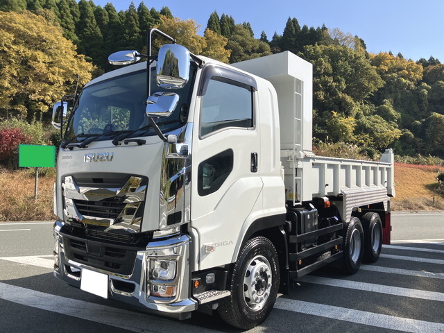 中古ダンプ いすゞ 鳥取・長崎・大分 ギガ（2RG-CXZ77DT）（19,950kg
