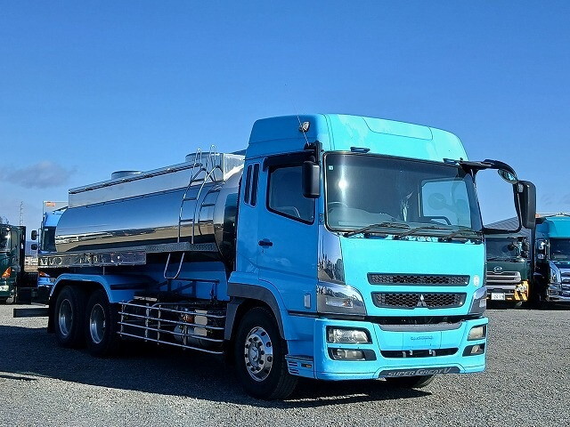 三菱ふそうスーパーグレートタンク車（タンクローリー）2008年(平成20年)BDG-FU54JY