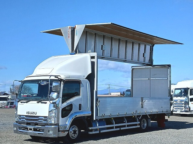 いすゞフォワードアルミウイング2017年(平成29年)TKG-FRR90T2