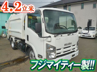 いすゞエルフパッカー車（塵芥車）小型（2t・3t）[写真01]