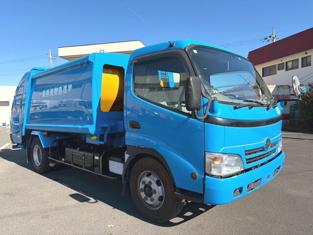 日野デュトロパッカー車（塵芥車）2009年(平成21年)BDG-XZU414M