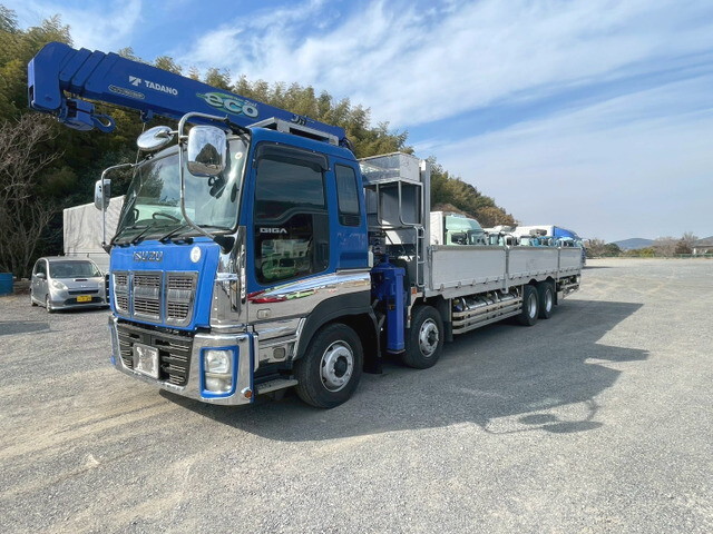 中古ギガクレーン4段