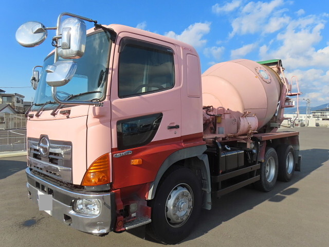 日野プロフィアミキサー車（コンクリートミキサー）大型（10t）[写真03]