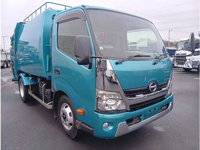 日野デュトロパッカー車（塵芥車）2014年(平成26年)TKG-XZU700M