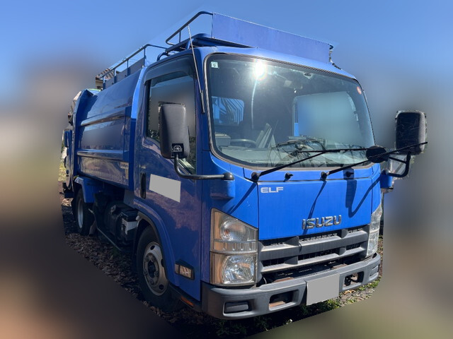 いすゞエルフパッカー車（塵芥車）小型（2t・3t）[写真03]