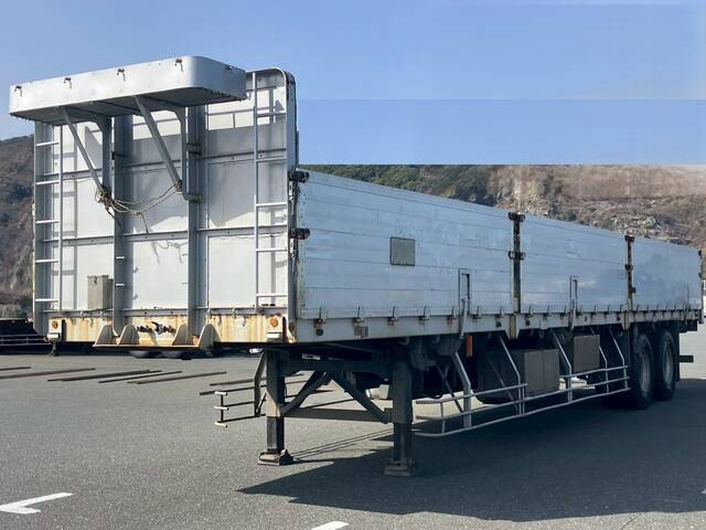 中古その他の車種煽付平床式トレーラー
