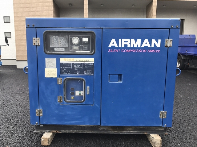 北越工業AIRMANコンプレッサーSMS22S-54 [写真01]