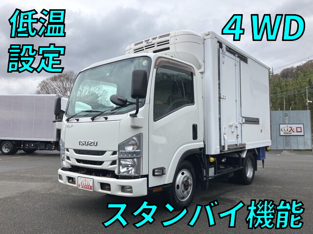 いすゞエルフ冷凍車（冷蔵車）2017年(平成29年)TKG-NMS85AN