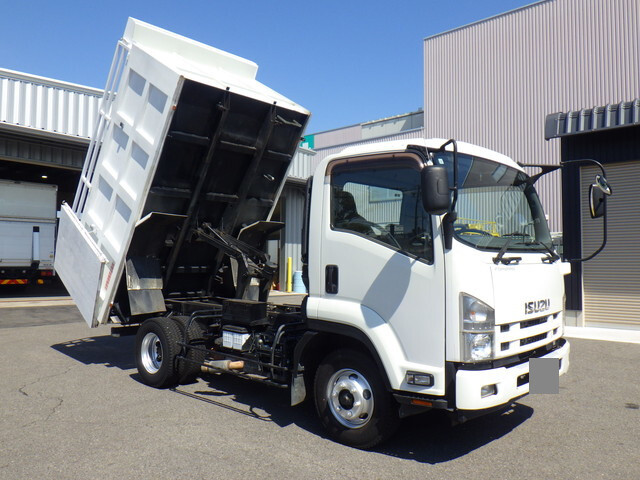 いすゞフォワード深ダンプ（土砂禁ダンプ）2013年(平成25年)TKG-FRR90S1