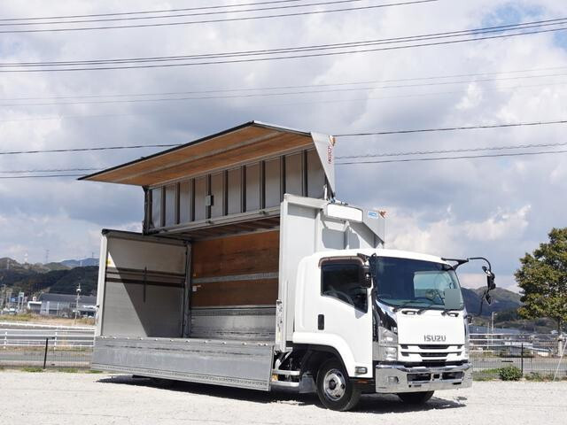 いすゞフォワードアルミウイング2015年(平成27年)TKG-FRR90T2