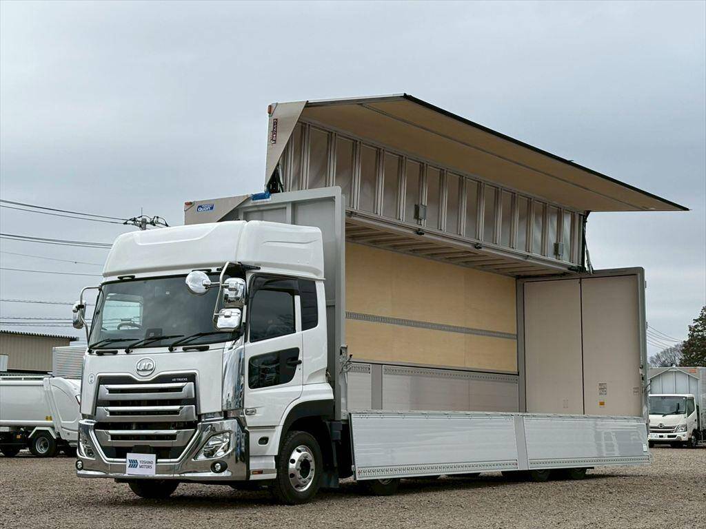 UDトラックスクオンアルミウイング大型（10t）[写真11]
