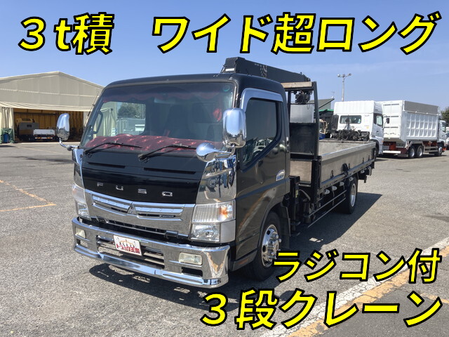 三菱ふそうキャンタークレーン3段2016年(平成28年)TKG-FEB80