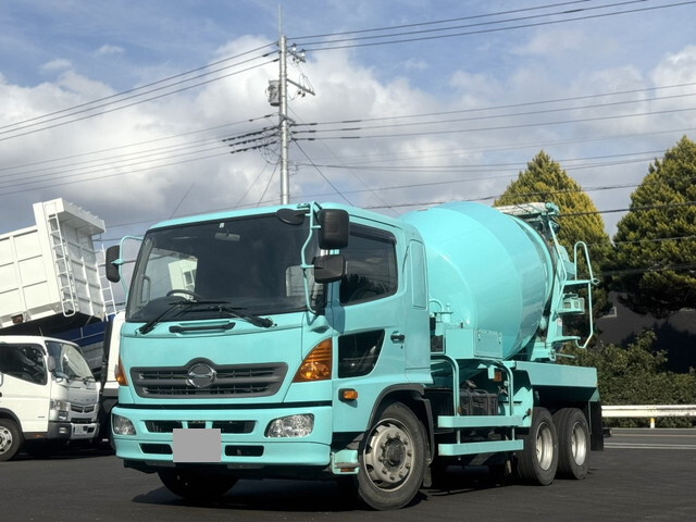 日野レンジャーミキサー車（コンクリートミキサー）増トン（6t・8t）[写真01]