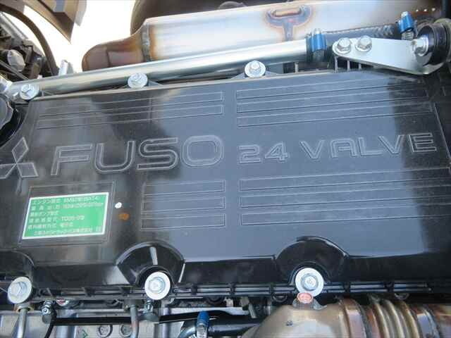 三菱ふそうファイターミキサー車（コンクリートミキサー）中型（4t）[写真14]