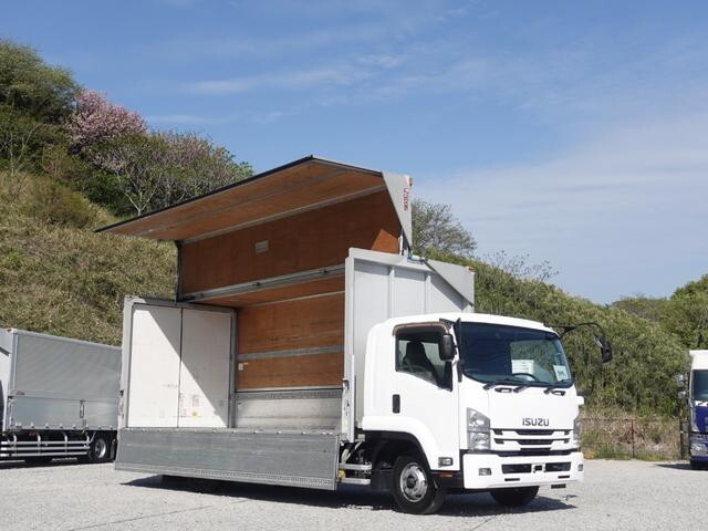 いすゞフォワードアルミウイング2017年(平成29年)TKG-FRR90T2