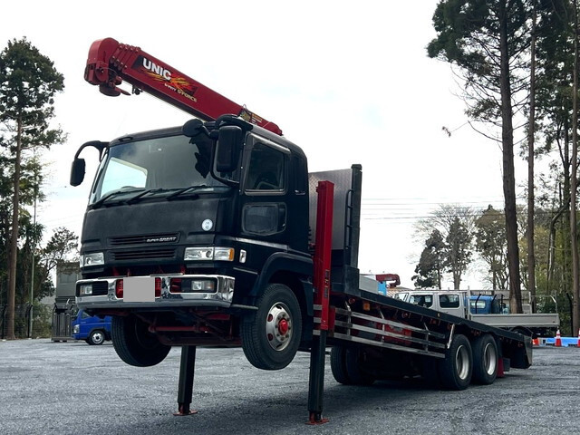 三菱ふそうスーパーグレートセルフクレーン5段大型（10t）[写真01]