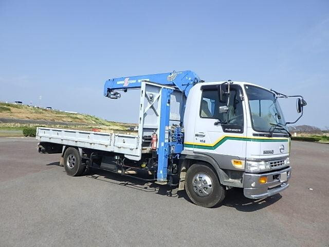 中古セルフクレーン4段 日野 兵庫・岡山・徳島 レンジャー（KC-FC2JJAA