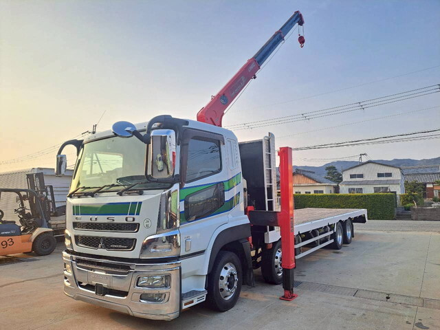 三菱ふそうスーパーグレートセルフクレーン3段大型（10t）[写真03]