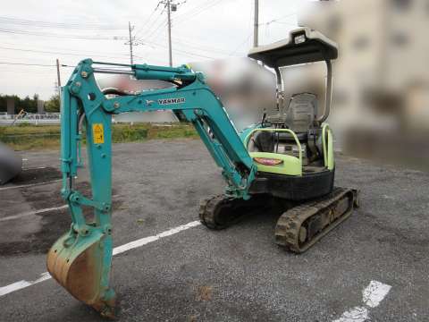 ヤンマーミニユンボ（ミニバックホー）[写真01]