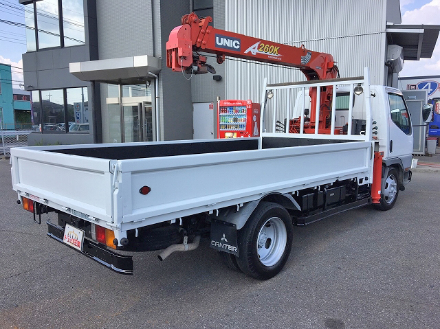 中古ユニック4段 三菱ふそう 栃木・茨城・東京 キャンター（KC-FE538EV