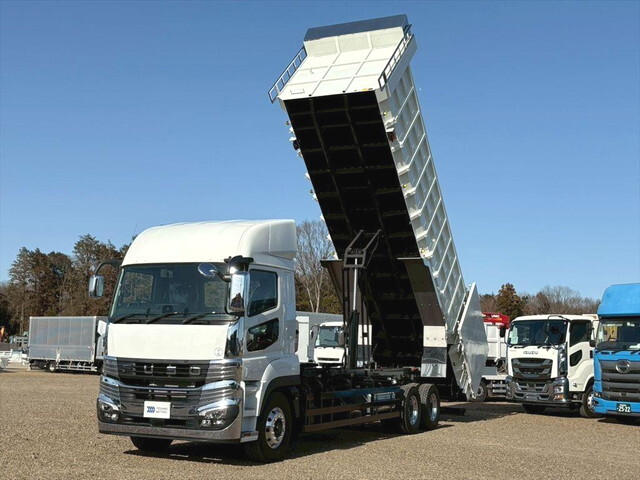 三菱ふそうスーパーグレート深ダンプ（土砂禁ダンプ）大型（10t）[写真03]