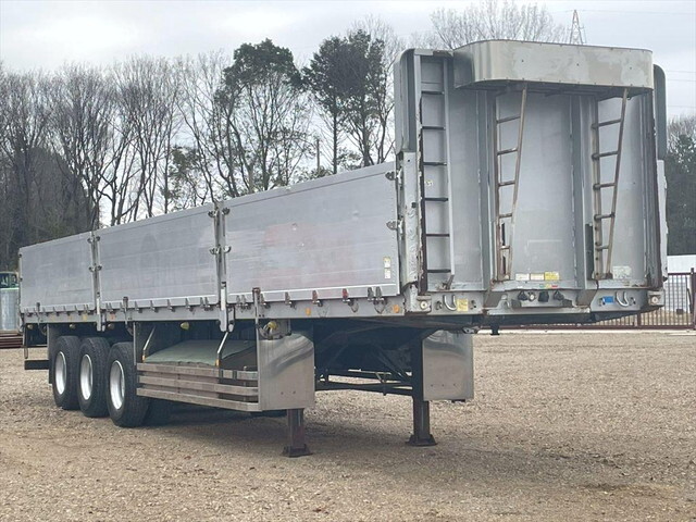 その他のメーカーその他の車種煽付平床式トレーラー大型（10t）[写真04]