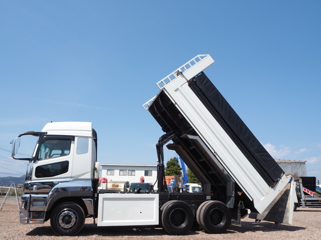 三菱ふそうスーパーグレート深ダンプ（土砂禁ダンプ）大型（10t）[写真07]