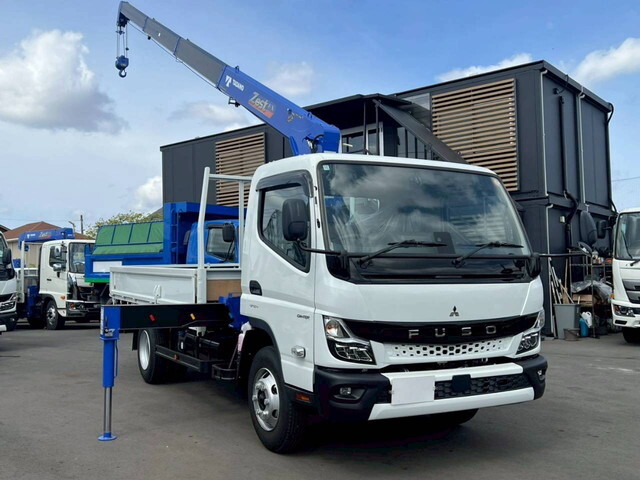 中古キャンタークレーン4段