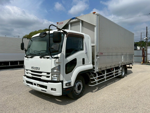 いすゞフォワードアルミウイング2015年(平成27年)LPG-FTR90S2