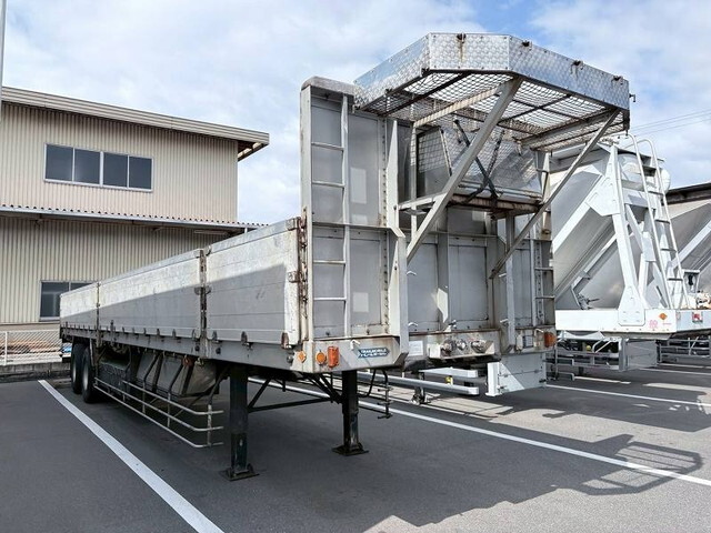 中古その他の車種煽付平床式トレーラー
