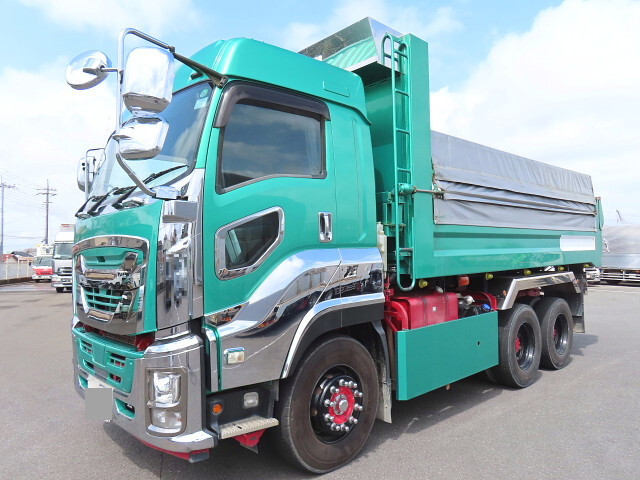 中古ダンプ いすゞ 鳥取・佐賀・岡山 ギガ（2PG-CXZ77CT）（19,940kg